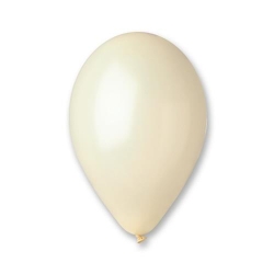 Balony metalizowane Kość Słoniowa Gemar26 cm